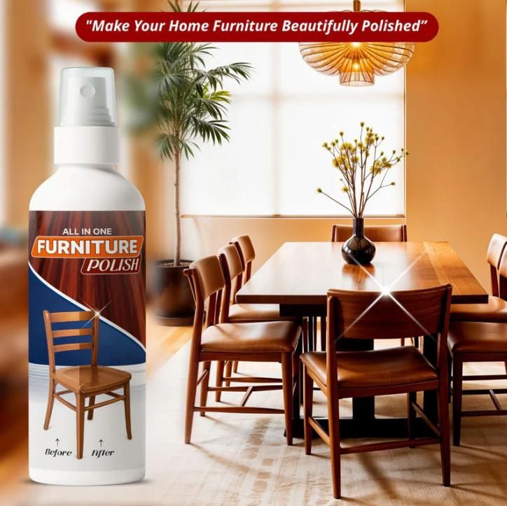 All-in-One Furniture Polish (450g x 3) – Long-Lasting Shine & Protection for Every Home